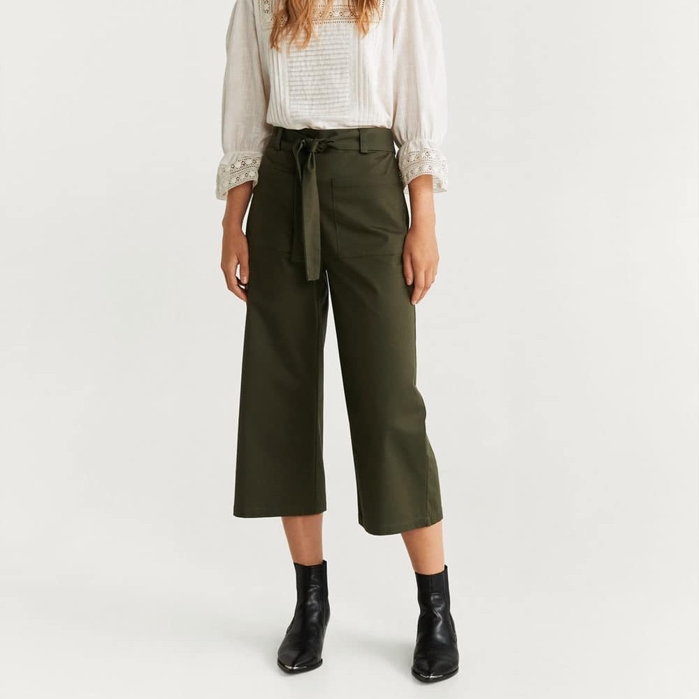 Mango Straight culottes